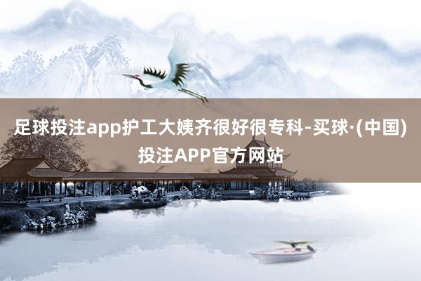 足球投注app护工大姨齐很好很专科-买球·(中国)投注APP官方网站