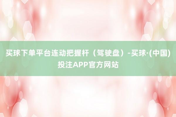 买球下单平台连动把握杆（驾驶盘）-买球·(中国)投注APP官方网站