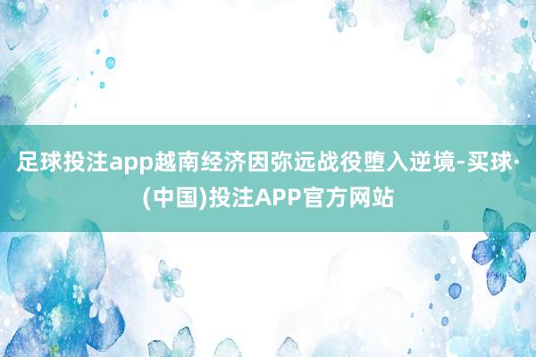 足球投注app越南经济因弥远战役堕入逆境-买球·(中国)投注APP官方网站