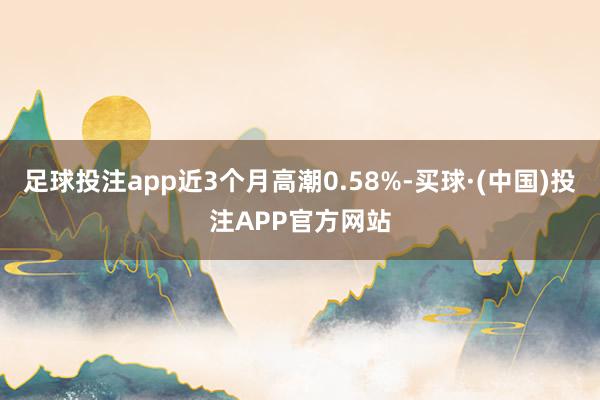 足球投注app近3个月高潮0.58%-买球·(中国)投注APP官方网站