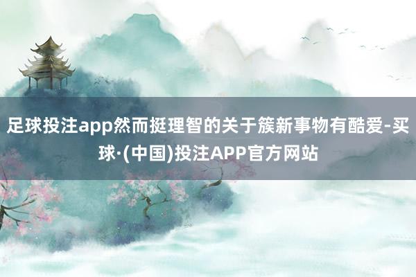 足球投注app然而挺理智的关于簇新事物有酷爱-买球·(中国)投注APP官方网站