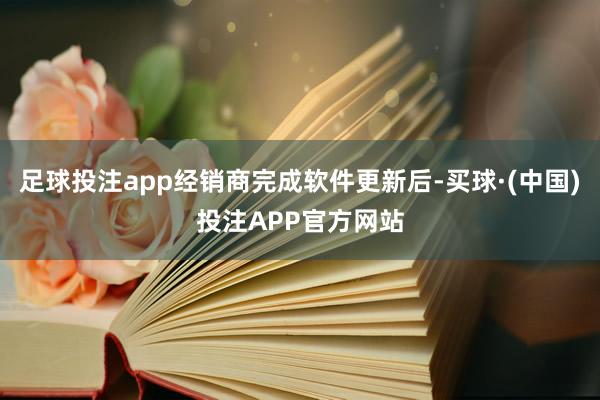 足球投注app经销商完成软件更新后-买球·(中国)投注APP官方网站