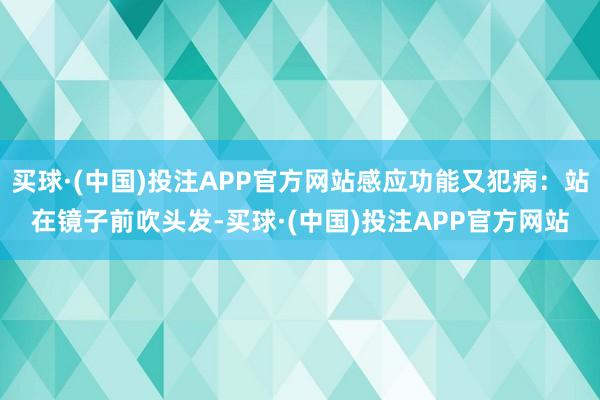 买球·(中国)投注APP官方网站感应功能又犯病：站在镜子前吹头发-买球·(中国)投注APP官方网站